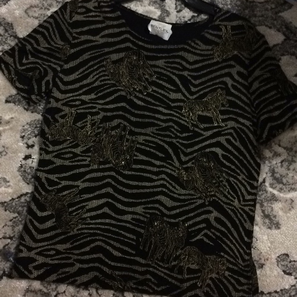 Vintage Zebra Shirt